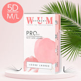 5D Wimpern M/L Curl - fertige Wimpernfächer (1.000 Fächer) Künstliche Wimpern 0.07 M 8mm - WUM GERMANY - fertige Wimpernfächer